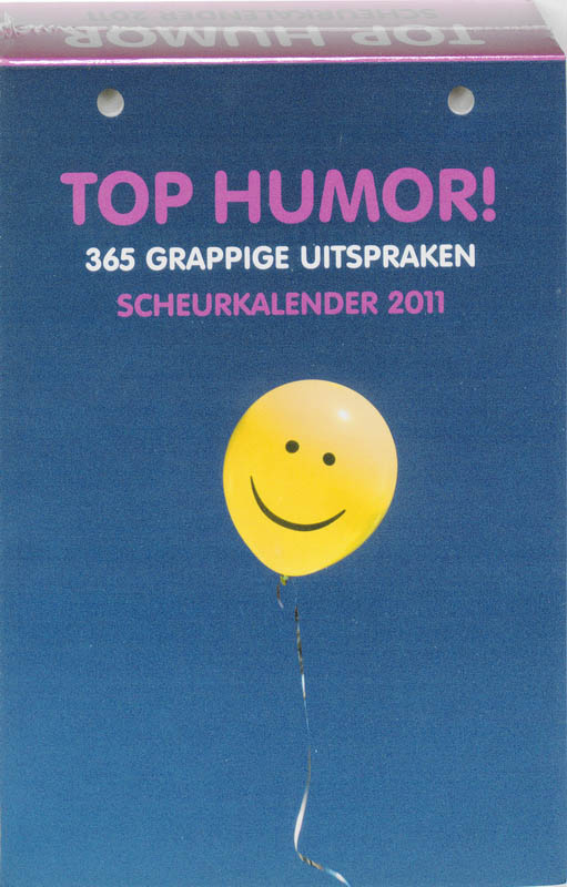 Omslag van Top Humor! Scheurkalender 2011