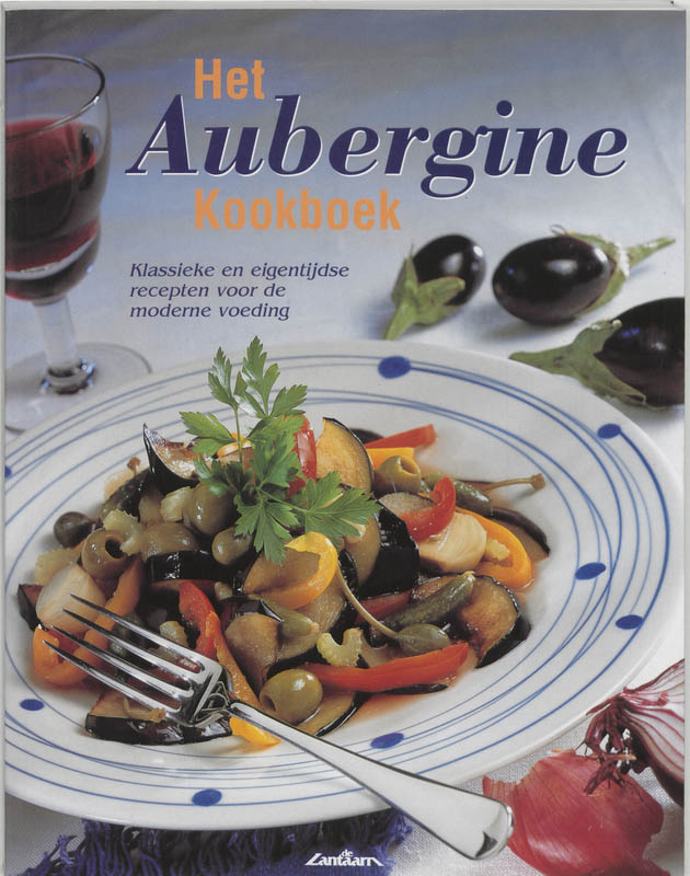 Omslag van Het aubergine kookboek