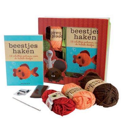 Omslag van Beestjes haken boek-box