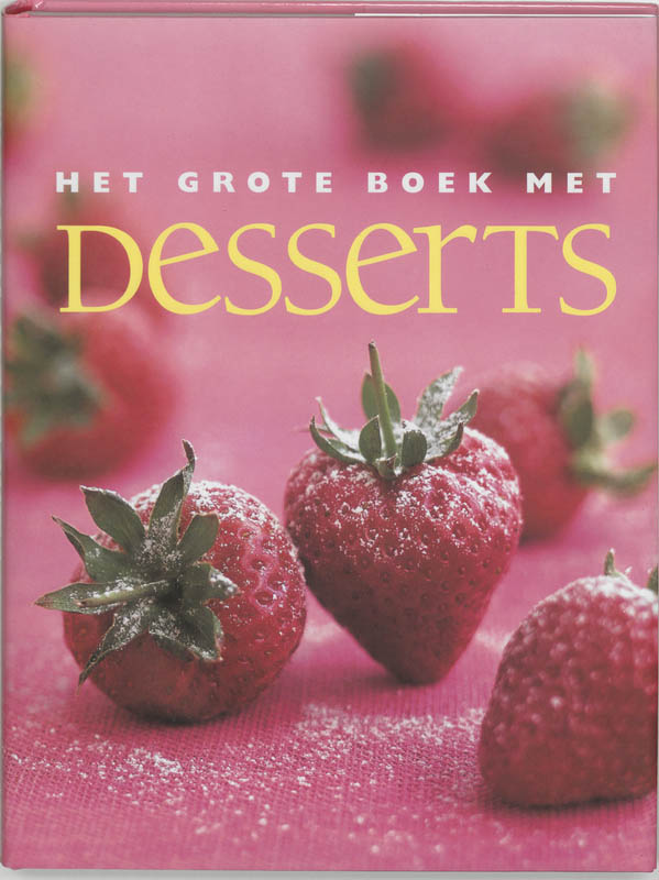 Omslag van Het grote boek met desserts