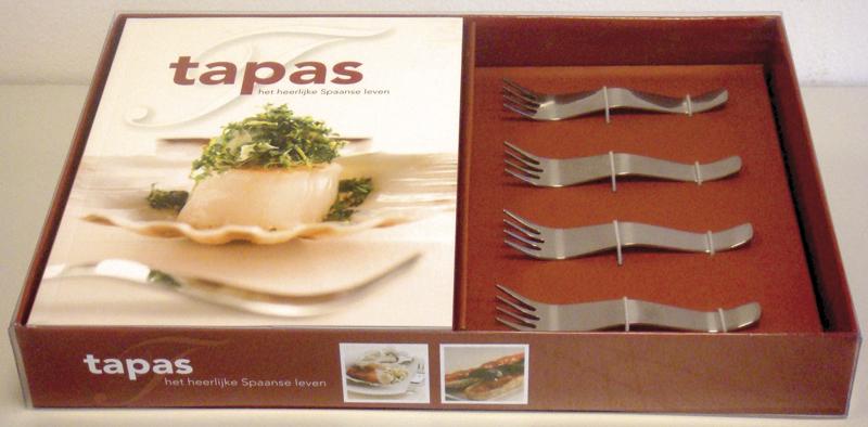 Omslag van Tapas boek-box