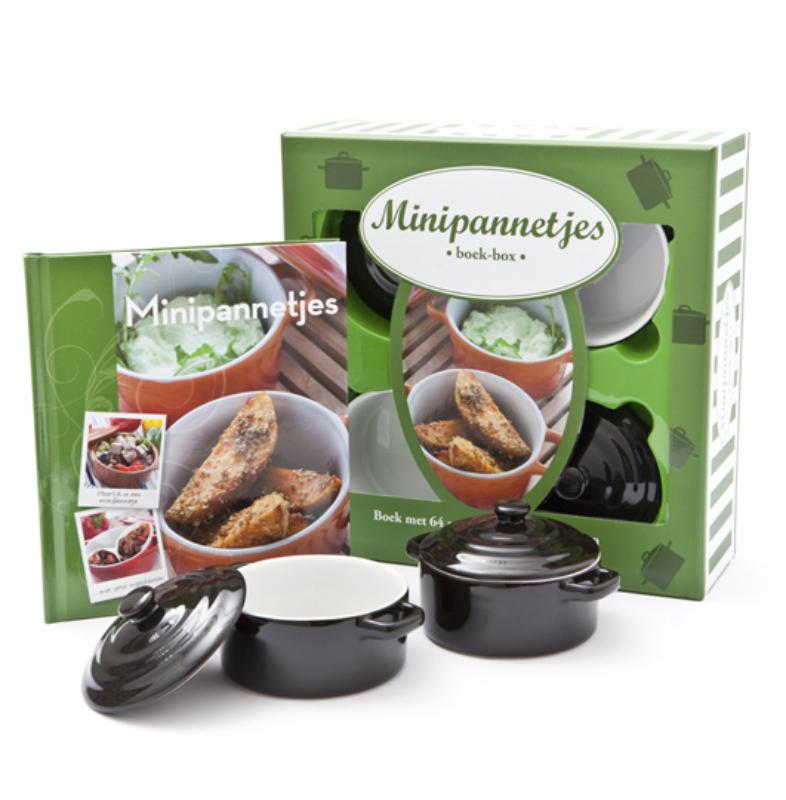 Omslag van Minipannetjes boek-box