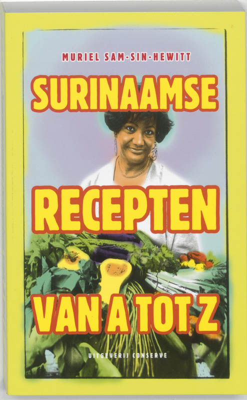Omslag van Surinaamse recepten van A tot Z