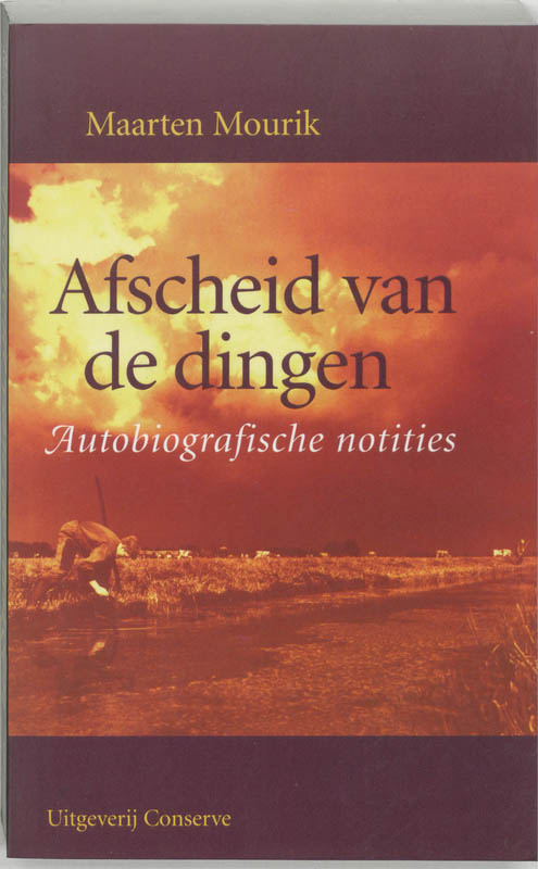 Omslag van Afscheid van de dingen
