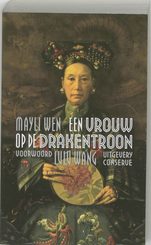 Omslag van Een Vrouw op de Drakentroon