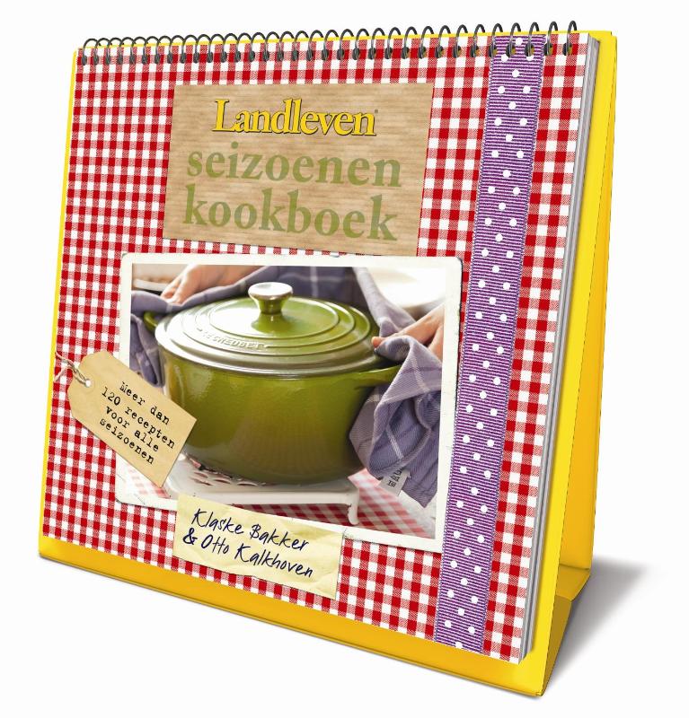 Omslag van Landleven seizoenen kookboek