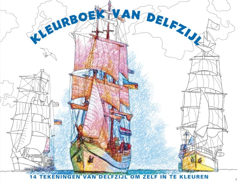 Omslag van Kleurboek van Delfzijl