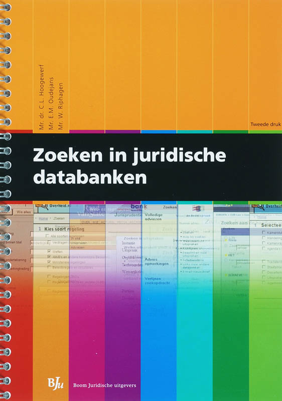 Omslag van Zoeken in juridische databanken