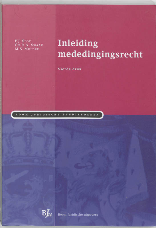 Omslag van Inleiding mededinginsrecht