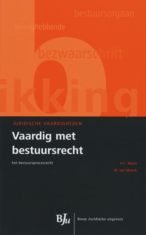 Omslag van Vaardig met bestuursrecht