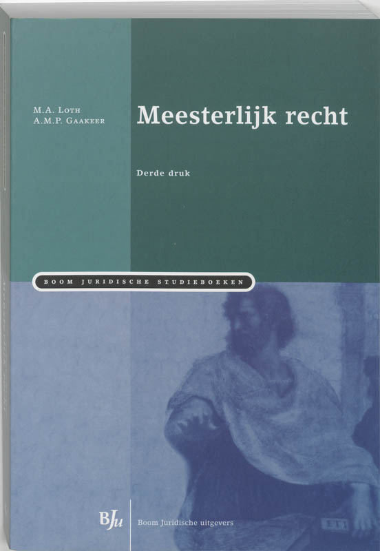 Omslag van Meesterlijk recht