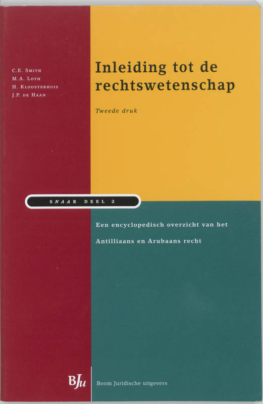 Omslag van Inleiding tot de rechtswetenschap