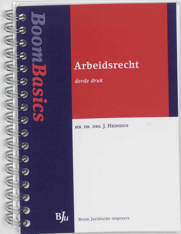 Omslag van Boom Basics Arbeidsrecht
