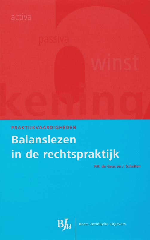 Omslag van Balanslezen in de rechtspraktijk