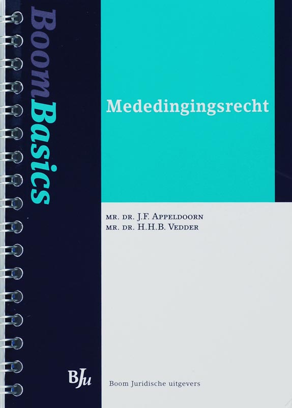 Omslag van Boom Basics Mededingingsrecht