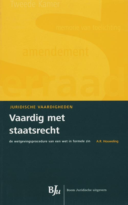 Omslag van Vaardig met staatsrecht