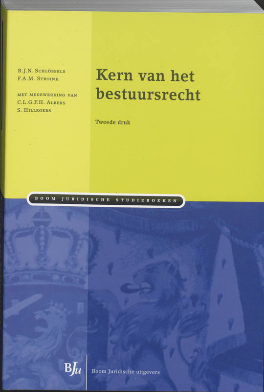 Omslag van Kern van het bestuursrecht