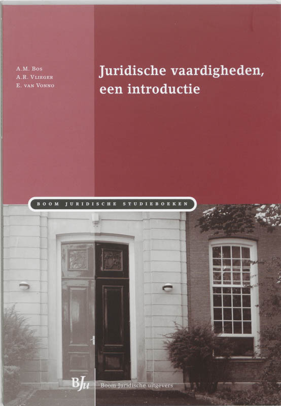 Omslag van Juridische vaardigheden, een introductie
