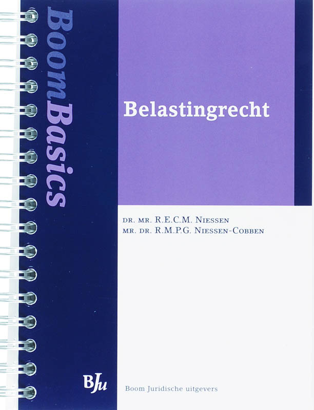 Omslag van Boom Basics Belastingrecht