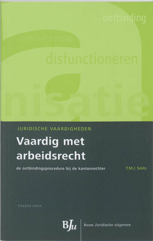 Omslag van Vaardig met arbeidsrecht