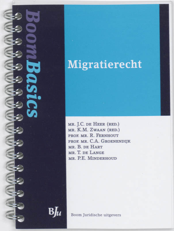 Omslag van Boom Basics Migratierecht