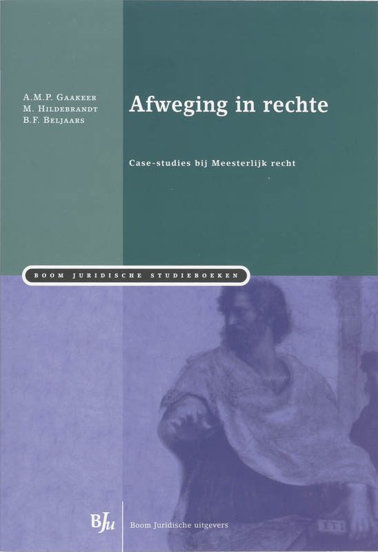 Omslag van Afweging in rechte