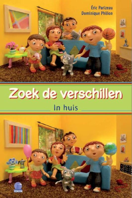Omslag van Zoek de verschillen in huis