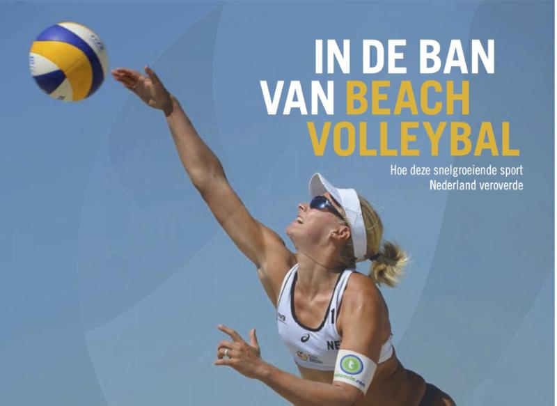 Omslag van In de ban van beachvolleybal