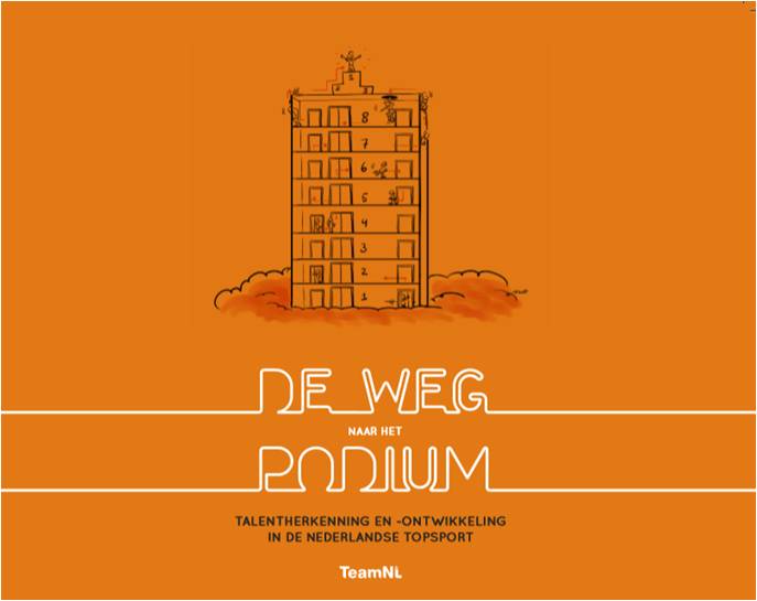 Omslag van De weg naar het podium