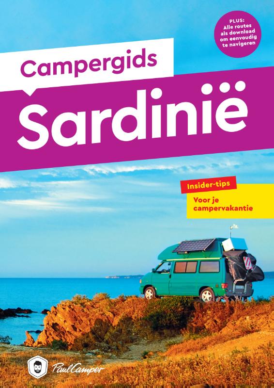 Omslag van Campergids Sardinië