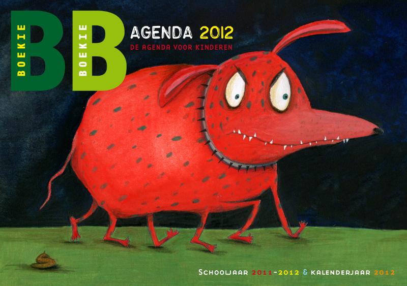 Omslag van BoekieBoekie Agenda 2012
