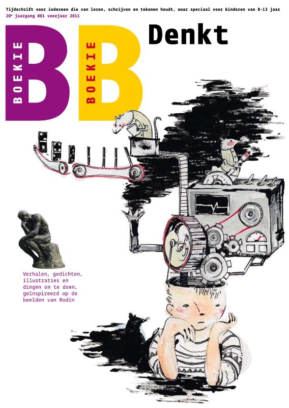 Omslag van BoekieBoekie Denkt
