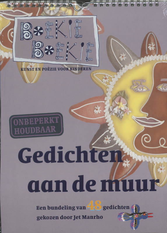Omslag van Boekie boekie gedichten aan de muur verjaardagskalender