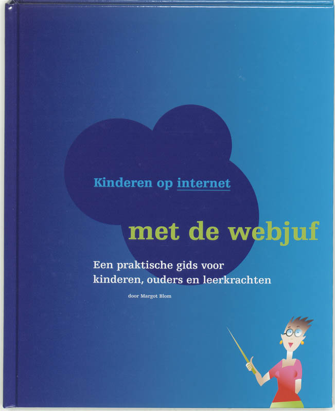 Omslag van Kinderen op internet met de webjuf