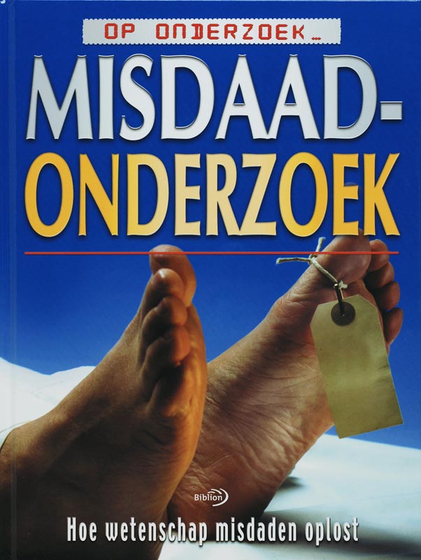 Omslag van Misdaad onderzoek