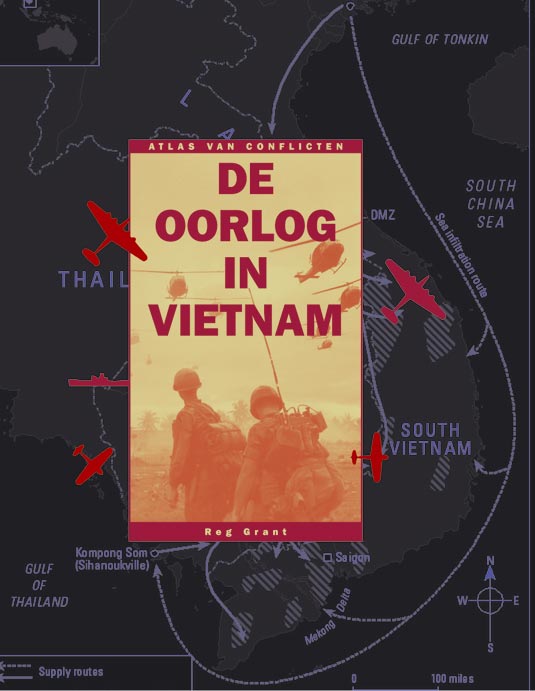 Omslag van De strijd in Vietnam