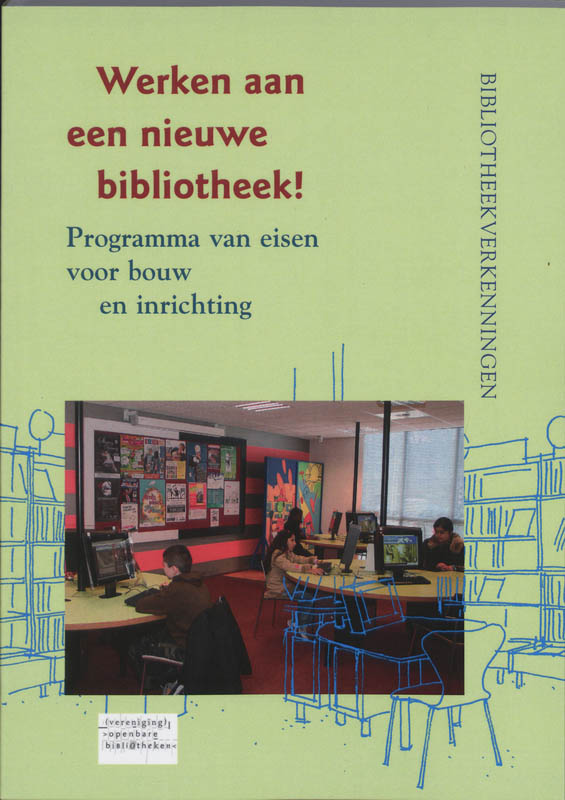 Omslag van Werken aan een nieuwe bibliotheek