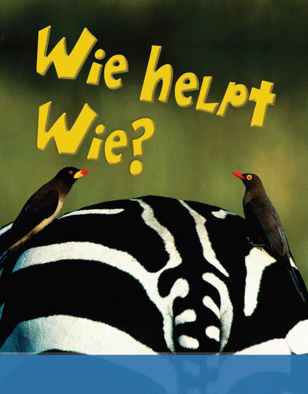 Omslag van Wie helpt wie?
