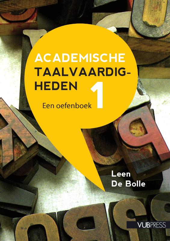 Omslag van Academische Taalvaardigheden I