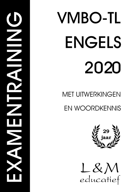 Omslag van Examentraining Vmbo-tl Engels 2020