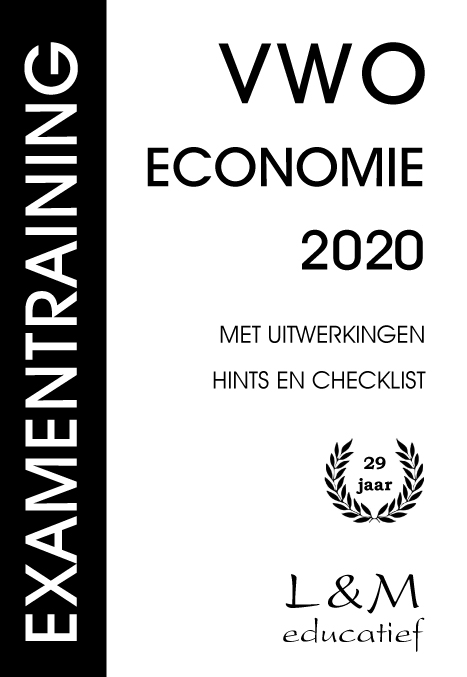 Omslag van Vwo Economie 2020