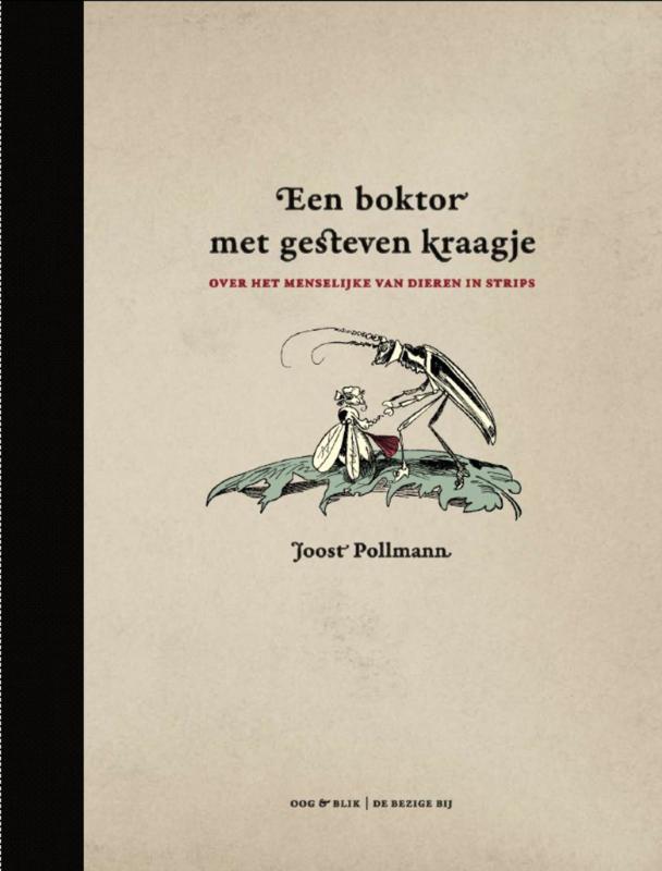 Omslag van De boktor met een gesteven kraagje