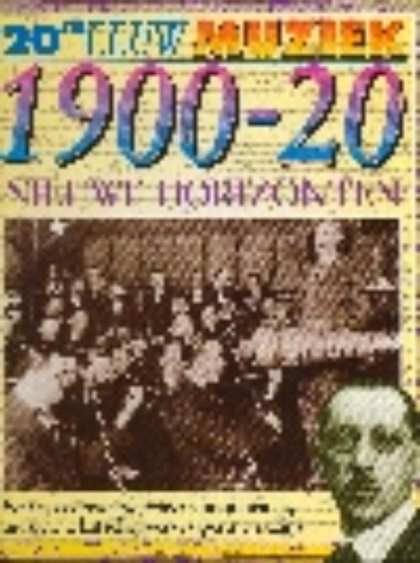 Omslag van 1900-20 Nieuwe horizonten