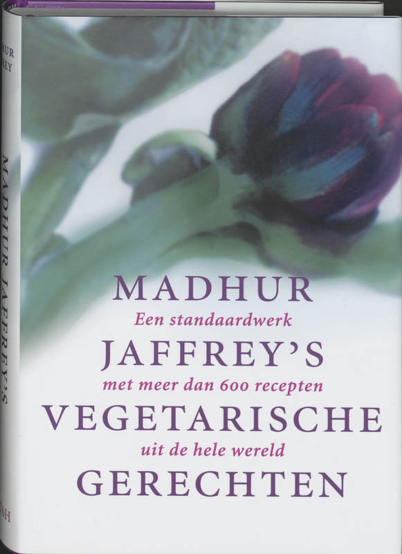Omslag van Madhur Jaffrey's vegetarische gerechten