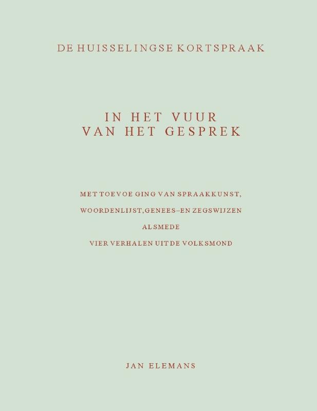 Omslag van In het vuur van het gesprek