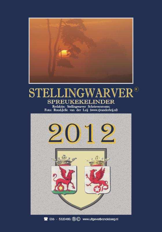 Omslag van Stellingwarver spreukekelinder 2012