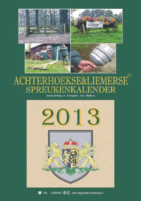 Omslag van 2013