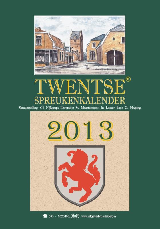 Omslag van 2013