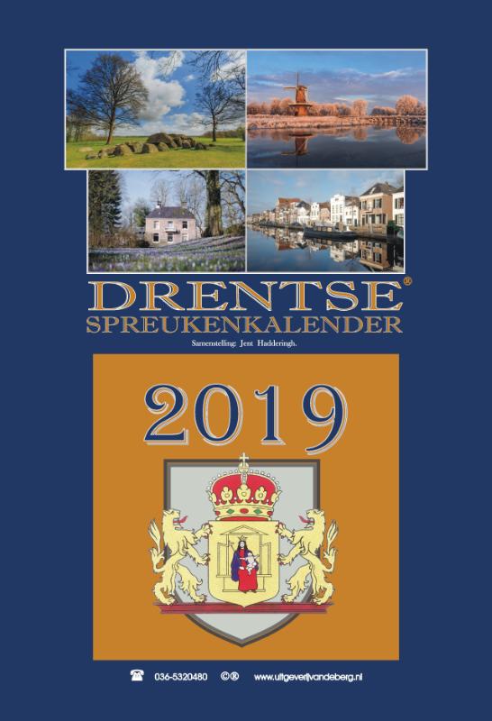 Omslag van Drentse Spreukenkalender 2019