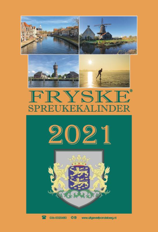 Omslag van Fryske spreukekalinder 2021